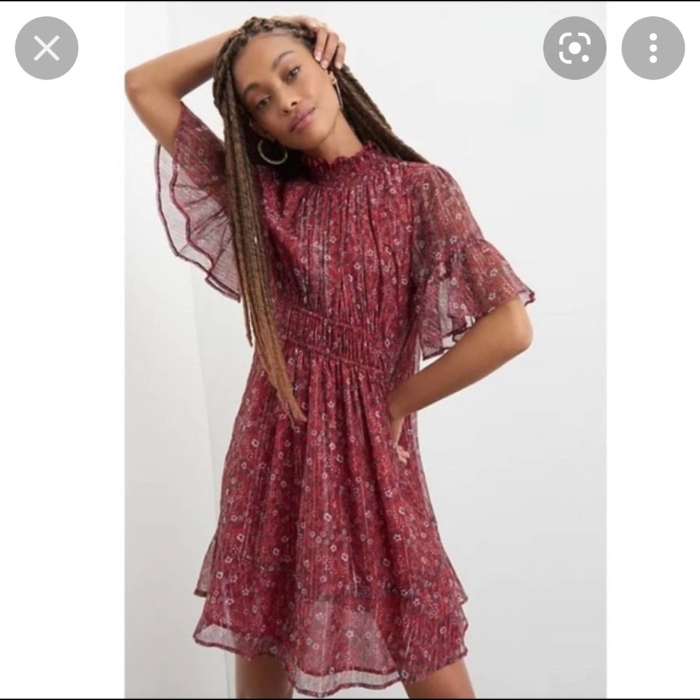 NWT Anthropologie Ranna Gill Franny Smocked Mini Dress